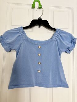 Women Blue Top
