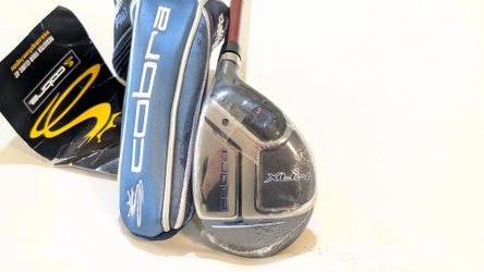 RH BRAND NEW  COBRA  MAX #5 HYBRID 25* ALDILA VOODOO SBRN HYBRID S. CORE S. FLEX GRAPHITE SHAFT W/ Golf Pride GRIP Including a New Cobra Hybrid head c