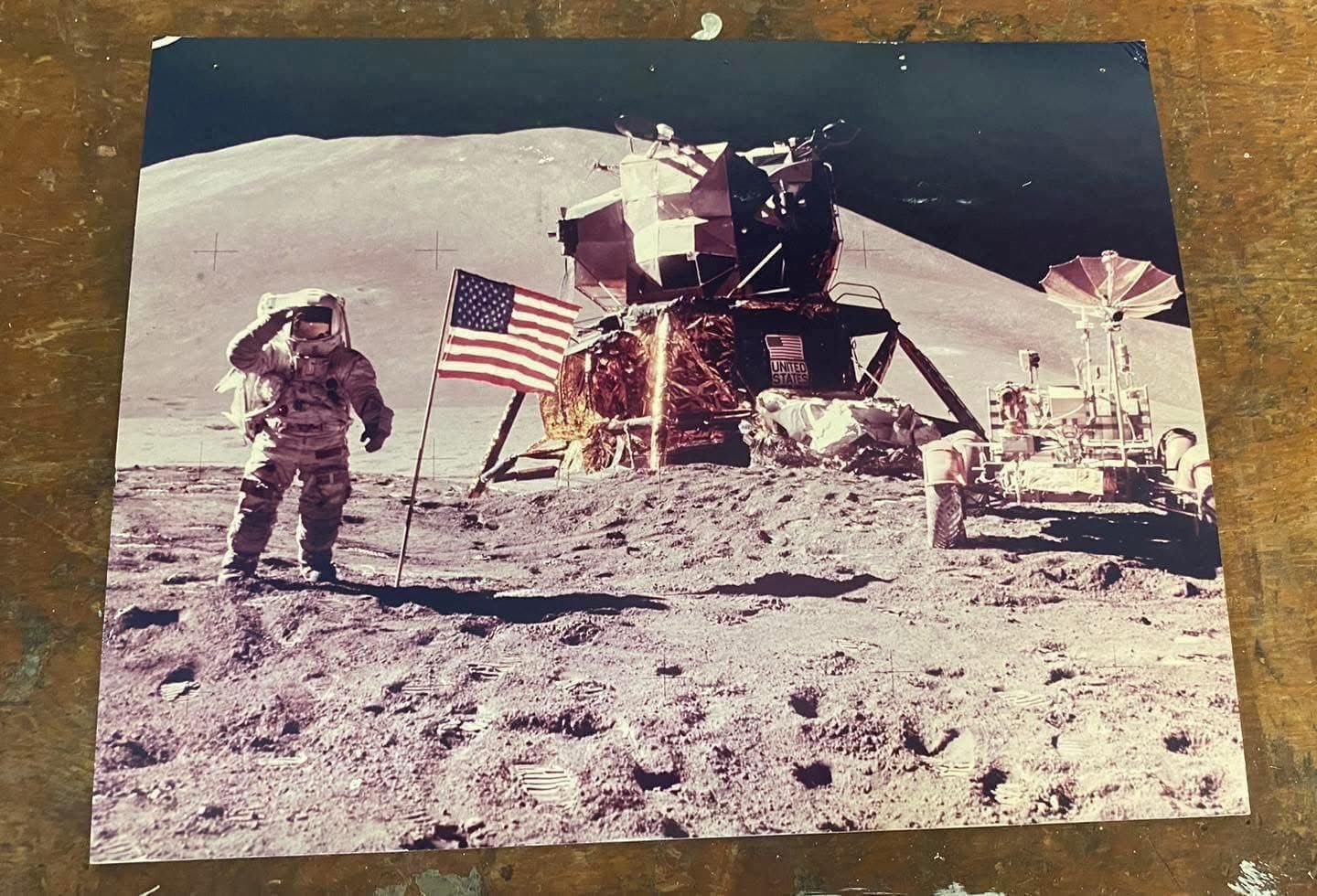 NASA APOLLO-15 Print