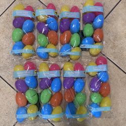 8 bags of medium Easter eggs $5