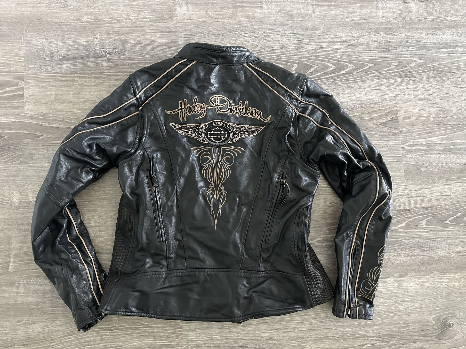 Harley Davidson Leather Jacket Limited Edition 110th Anniversary