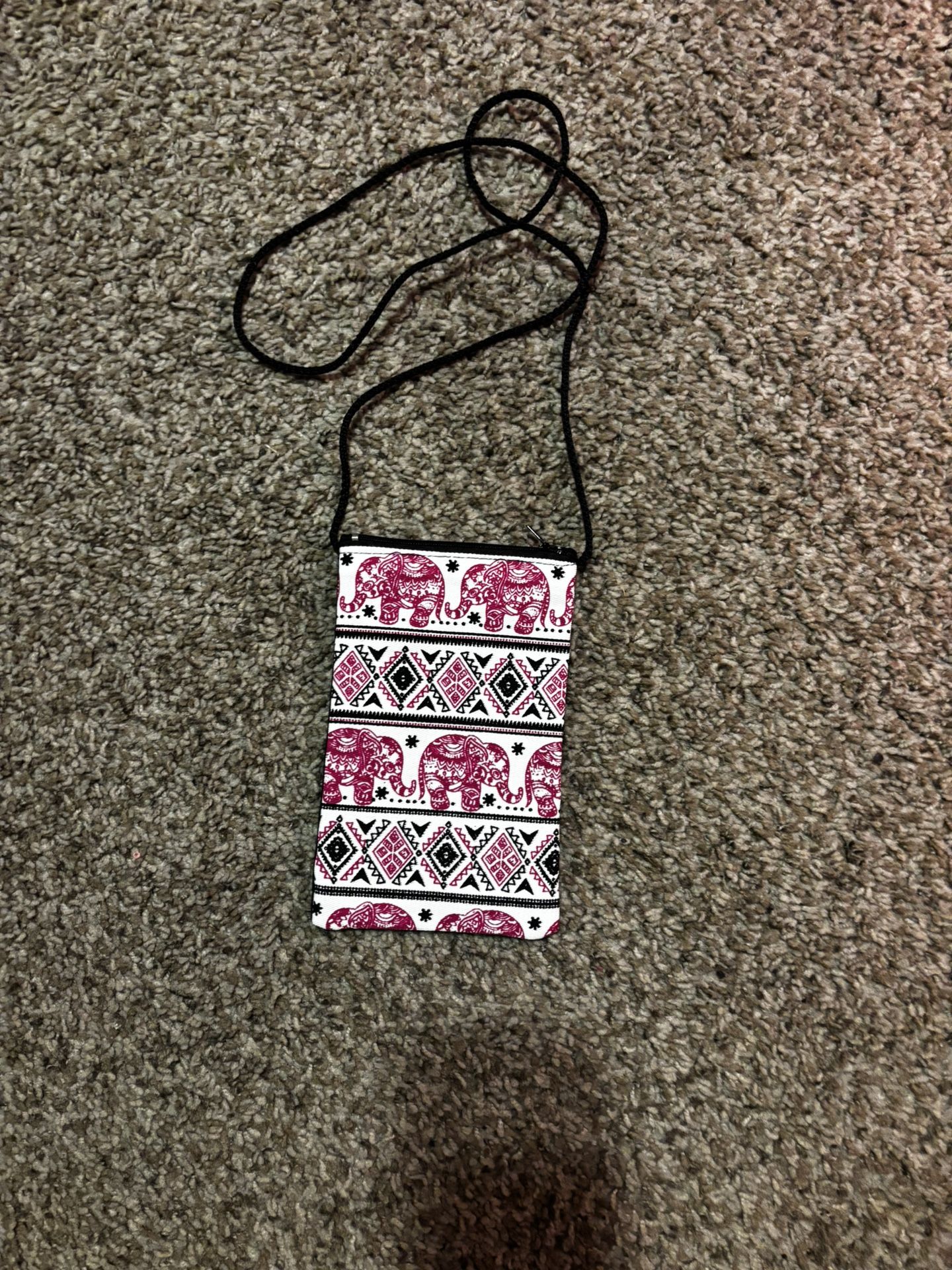 pink elephant pouch