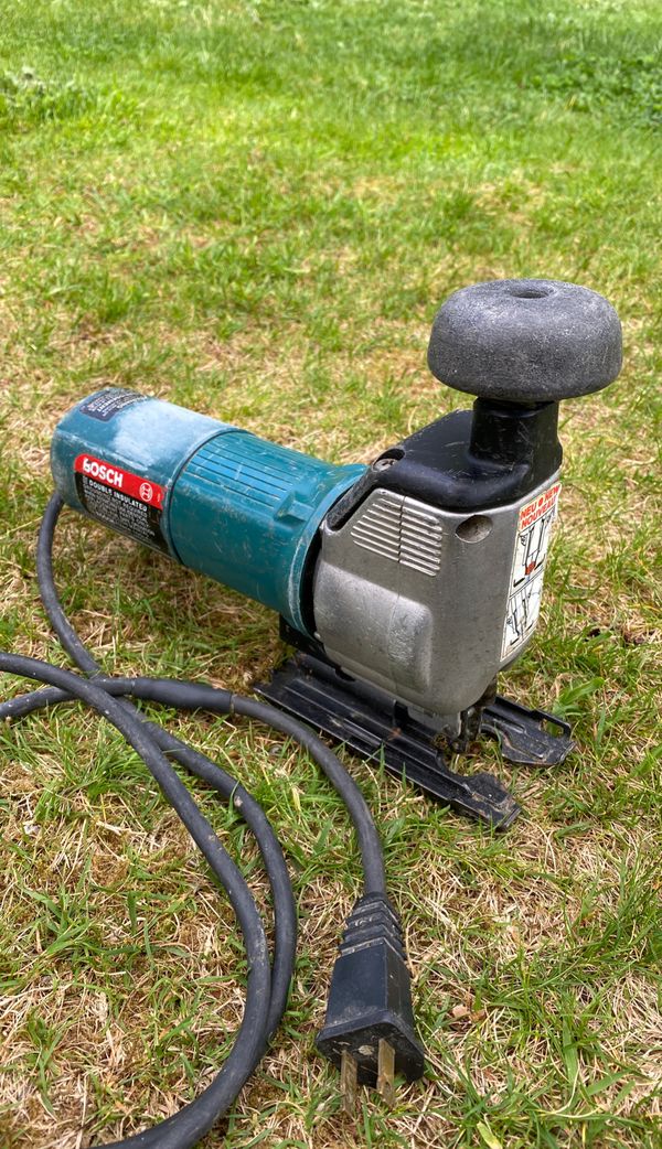 Bosch 1582VS variable speed barrel grip jig saw, made in Switzerland