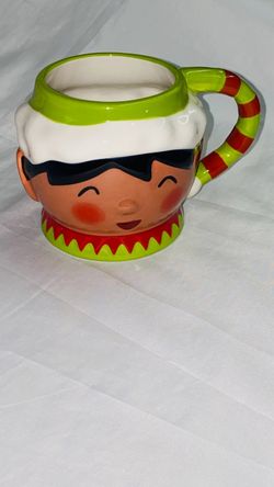 Christmas Elf Ceramic Coffee Mug