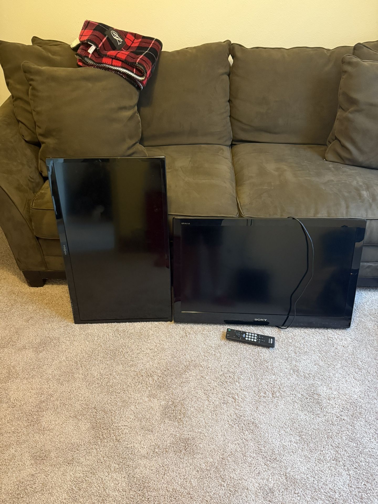2 Small TVs