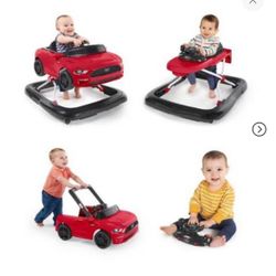 Ford Mustang 4 Way To play  Baby Walker 