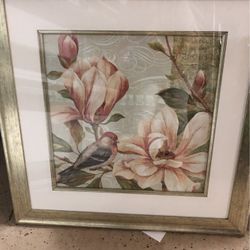 Beautiful Framed Picture Plus Another Print Of It 