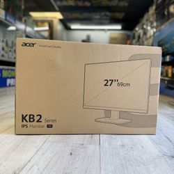 Acer KB2 Series 27” Monitor (Take It Home In Payment/ llévatelo a casa en pagos)