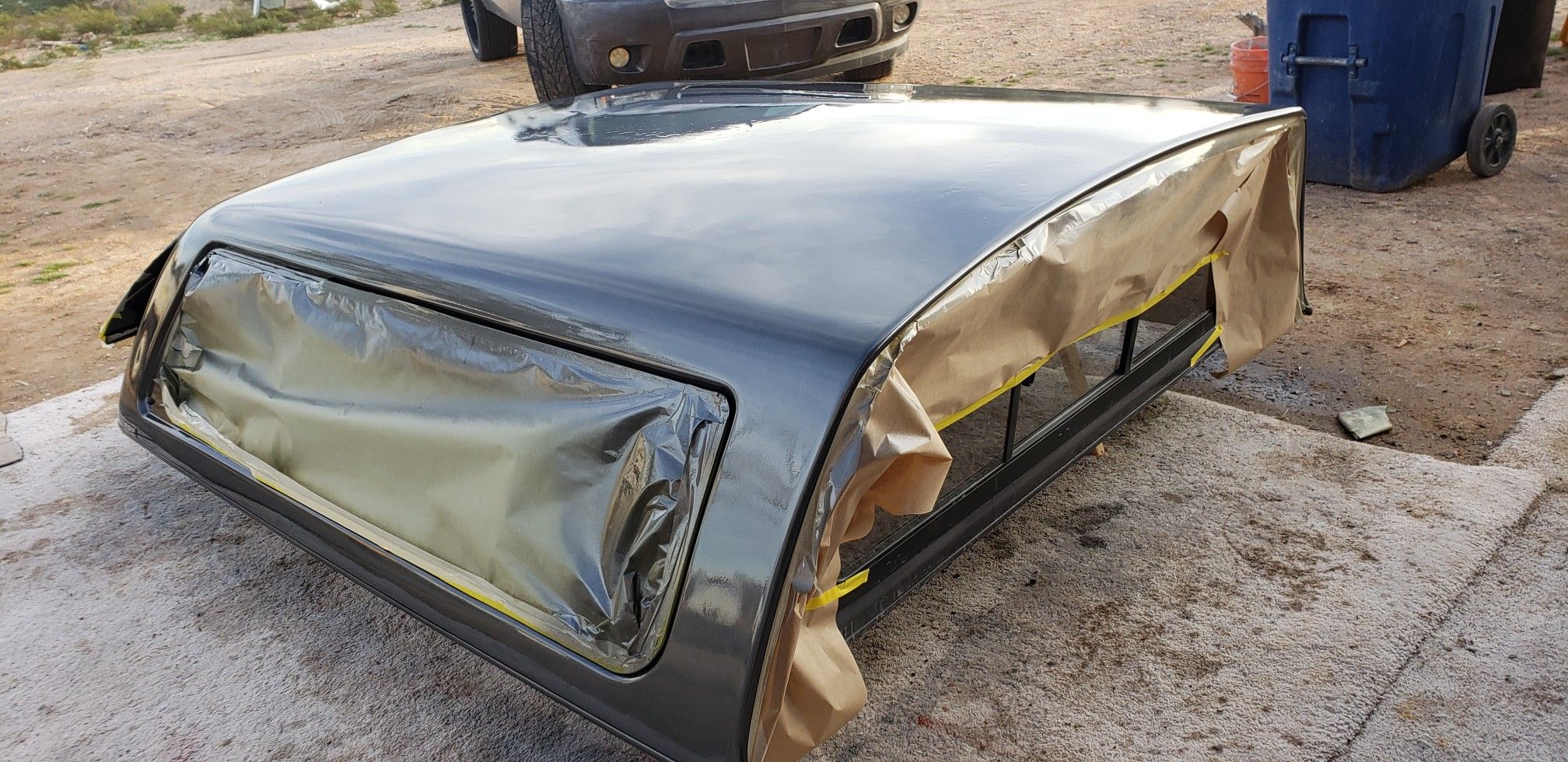 Paint camper shell for Sale in Fort McDowell, AZ OfferUp
