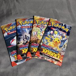 Pokémon Cards Surging Sparks Scarlet Violet Booster Packs 