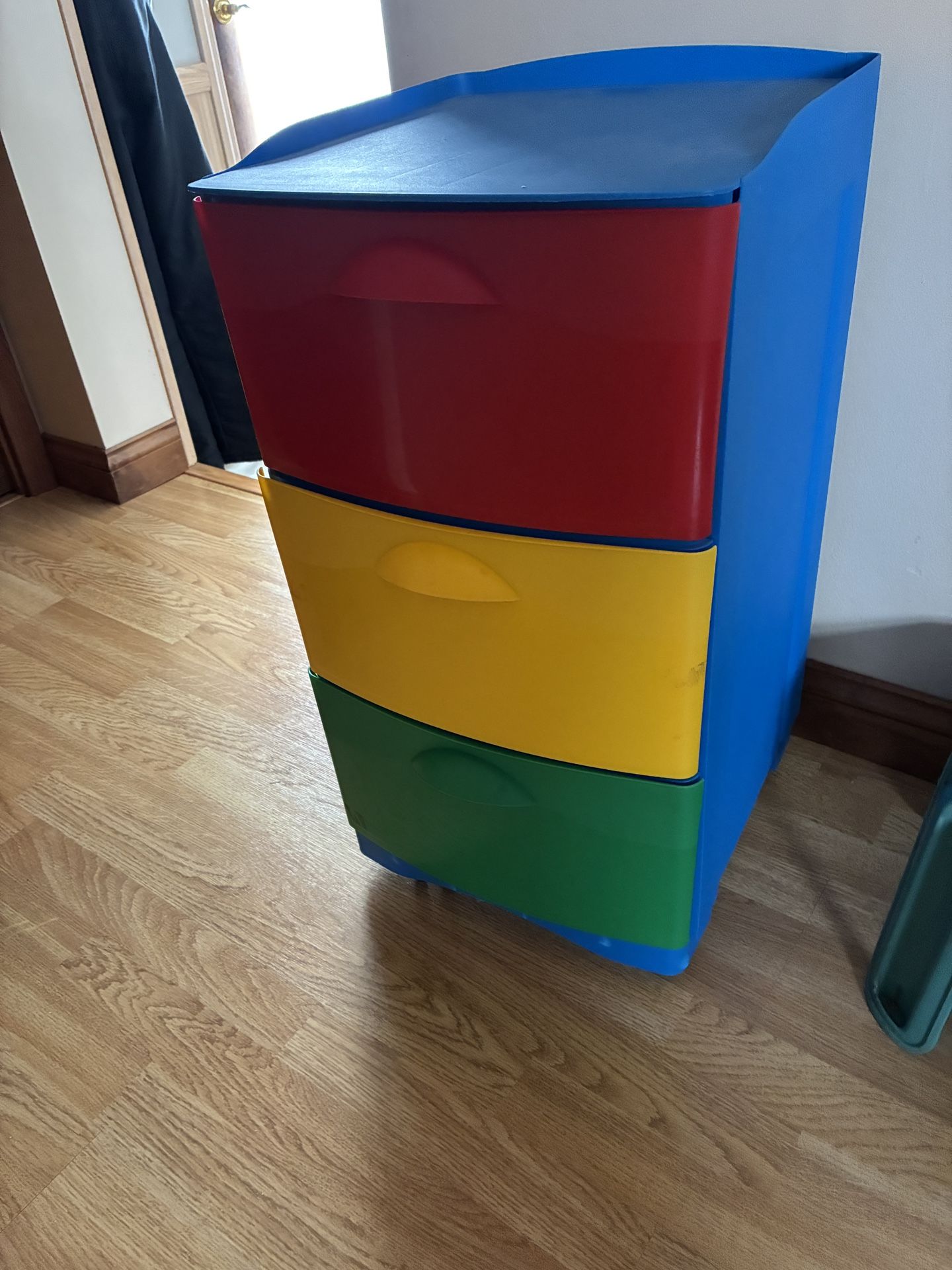 Little Tikes, Wheeled 3 Drawer Storage