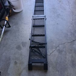 Motorcycle ramp foldable