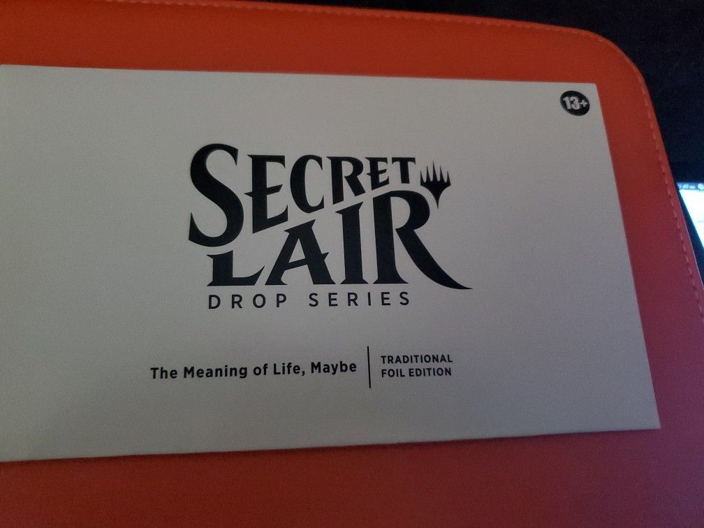 Secret Lair Meaning Of Life Maybe Foil Unopened