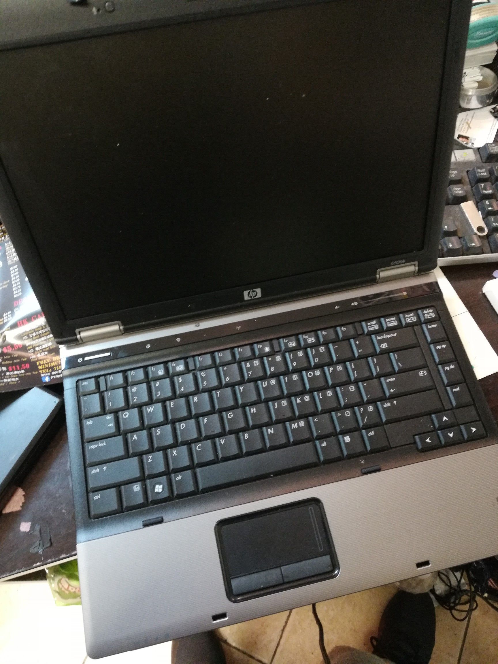 HP Elitebook 6930p Core 2 Duo Laptop Computer Windows 10 WIFI DVDRW 14.1 inches Screen Size 100% Tested Working