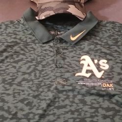 Oakland A's Nike Dry Fit & New Era Cap