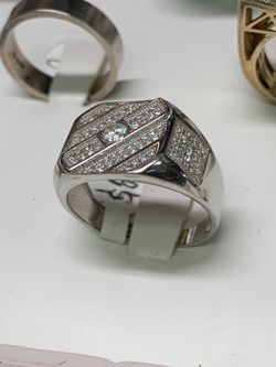 .925 sterling silver Ring unisex