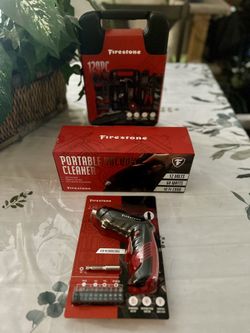 Firestone Tool/Vacuum/Screwdriver Set