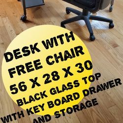 Desk With FREE CHAIR