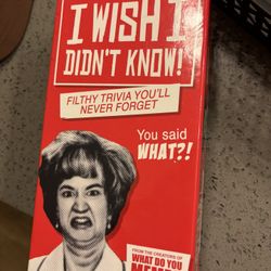 I Wish I Didn’t Know card game