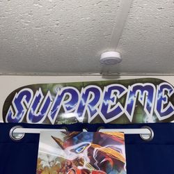 Off White And Supreme Skate Desk 