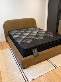 ELITE Glacier ❄️- Advanced Cold-Touch Technology. Stays Cool All Night. Black Diamond Luxury. Queen size mattress Cold-Touch Fabric - Stays cool to