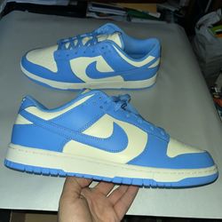 Nike Dunk Low Retro Blue Coconut Milk (DV0833-113) Men Size 13 New With Defects 