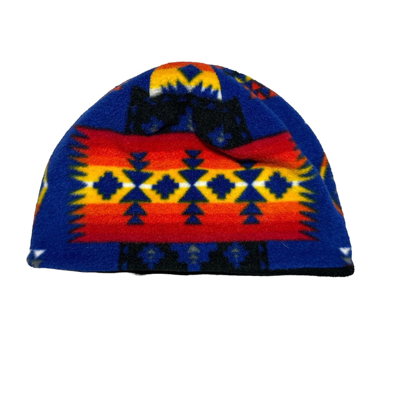 Vintage 90s Reversible Fleece Aztec Beanie