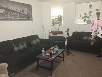 Black Sofa set