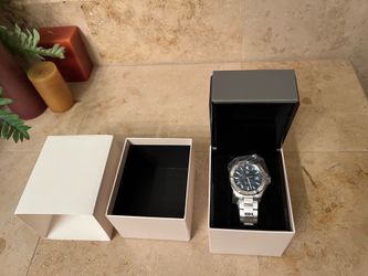 Men’s TAG Heuer Aquaracer Professional 300 (300m/1000ft) Blue Dial Divers Watch & Burberry BU9381 Chronograph Watch