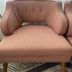 Dusty Rose Chairs