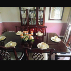 20+Year old Dining room set with the works