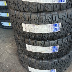 LT 275/55/20 Bfgoodrich Ko2 All Terrain 8ply