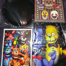 Five Nights At Freddy's Party Supplies 