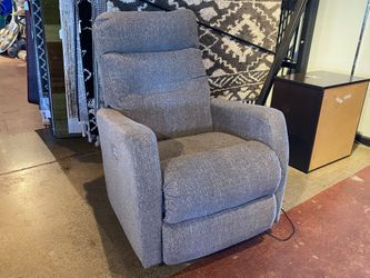 LA-Z-BOY Chic Grey Power Recliner Armchair