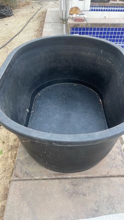Cold Plunge Soaking Tub for Ice Bath 110 US Gallon Black w/Brass Plug Connect Garden Hose