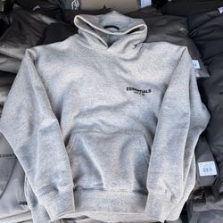 Dark Grey Essentials Hoodie