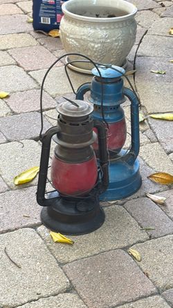 Free vintage Dietz latterns