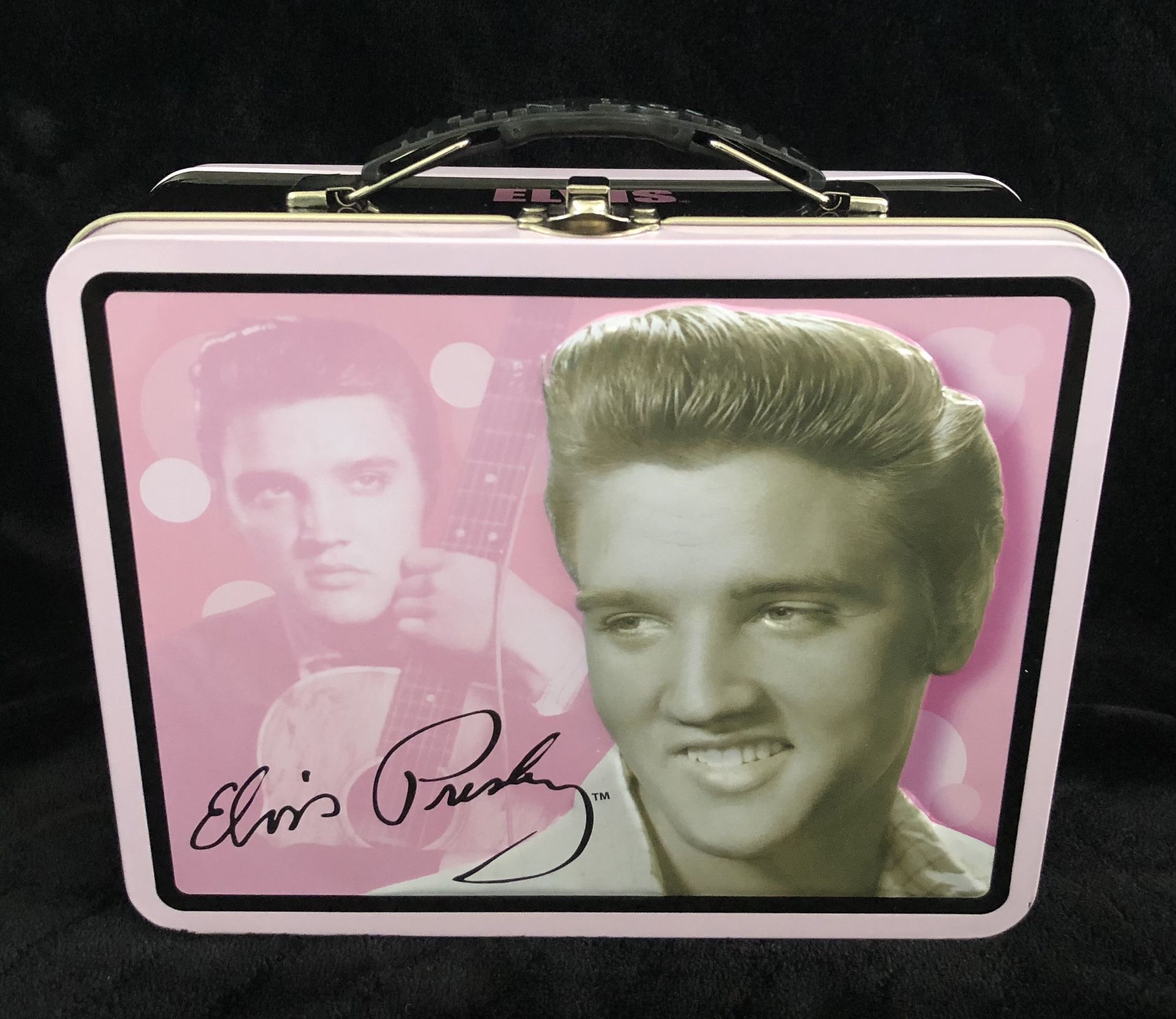 The Tin Box Company Elvis Presley Love Me Tender Metal Lunch Box (mini) / Lunch Box Collectible / Lunchbox**IF LISTED IT’S AVAILABLE**