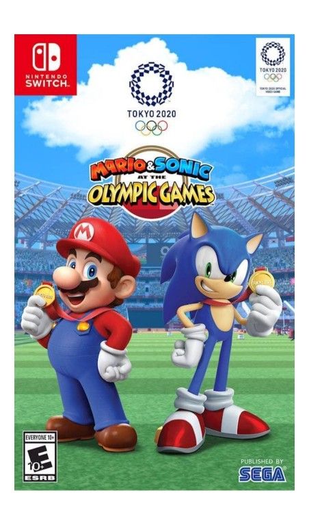 Mario & Sonic at the Olympic Games: Tokyo 2020 Game for Nintendo Switch (Brand New)