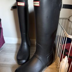 Hunter rain Boots Size 10
