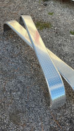 103x10 Diamond Aluminum Triple Axle Boat Trailer Fenders