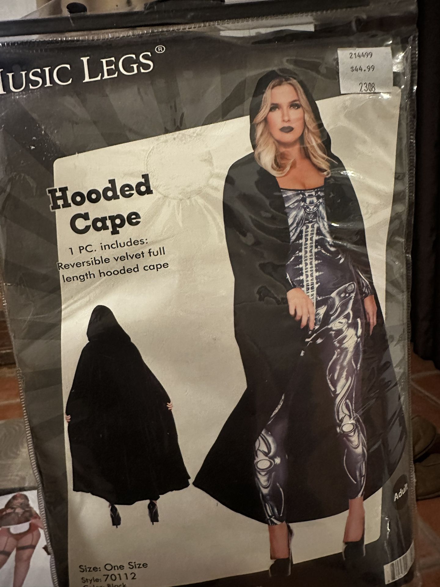 Black Halloween Cape. Never Been Worn
