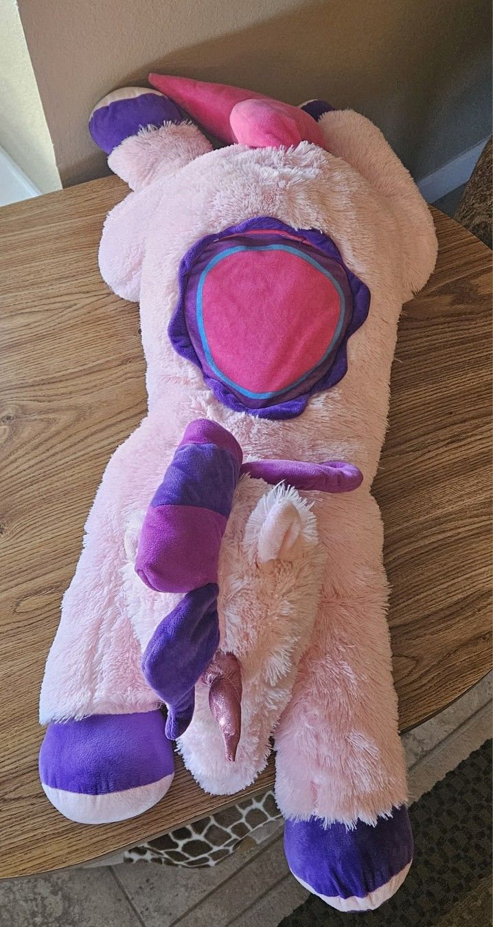 Great Gift Find! 44" Jumbo Goffa Pink Pony Plush