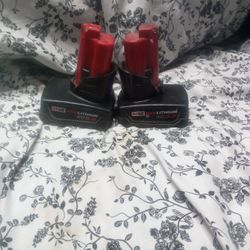 Milwaukee Batteries 