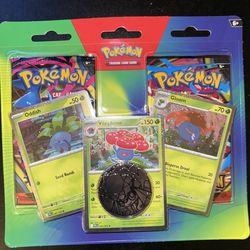 Pokémon TCG: Enhanced 2-pack blister (Oddish, Gloom, Vileplume)