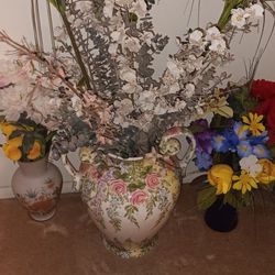 Flowers In Boquet Vases
