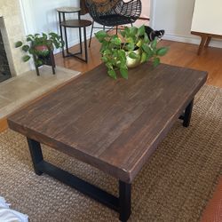 Pottery Barn Griffin Coffee & Sofa Table