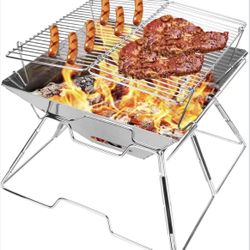 Folding Campfire Grill
