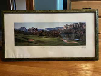 Sedona Golf Resort Hole 10 Storehouse Collection Framed Photo