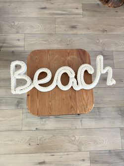Beach Rope Wall Decor